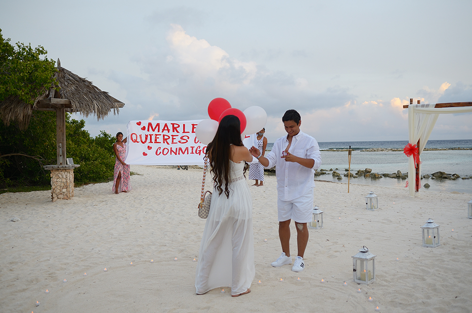 Proposal in Aruba